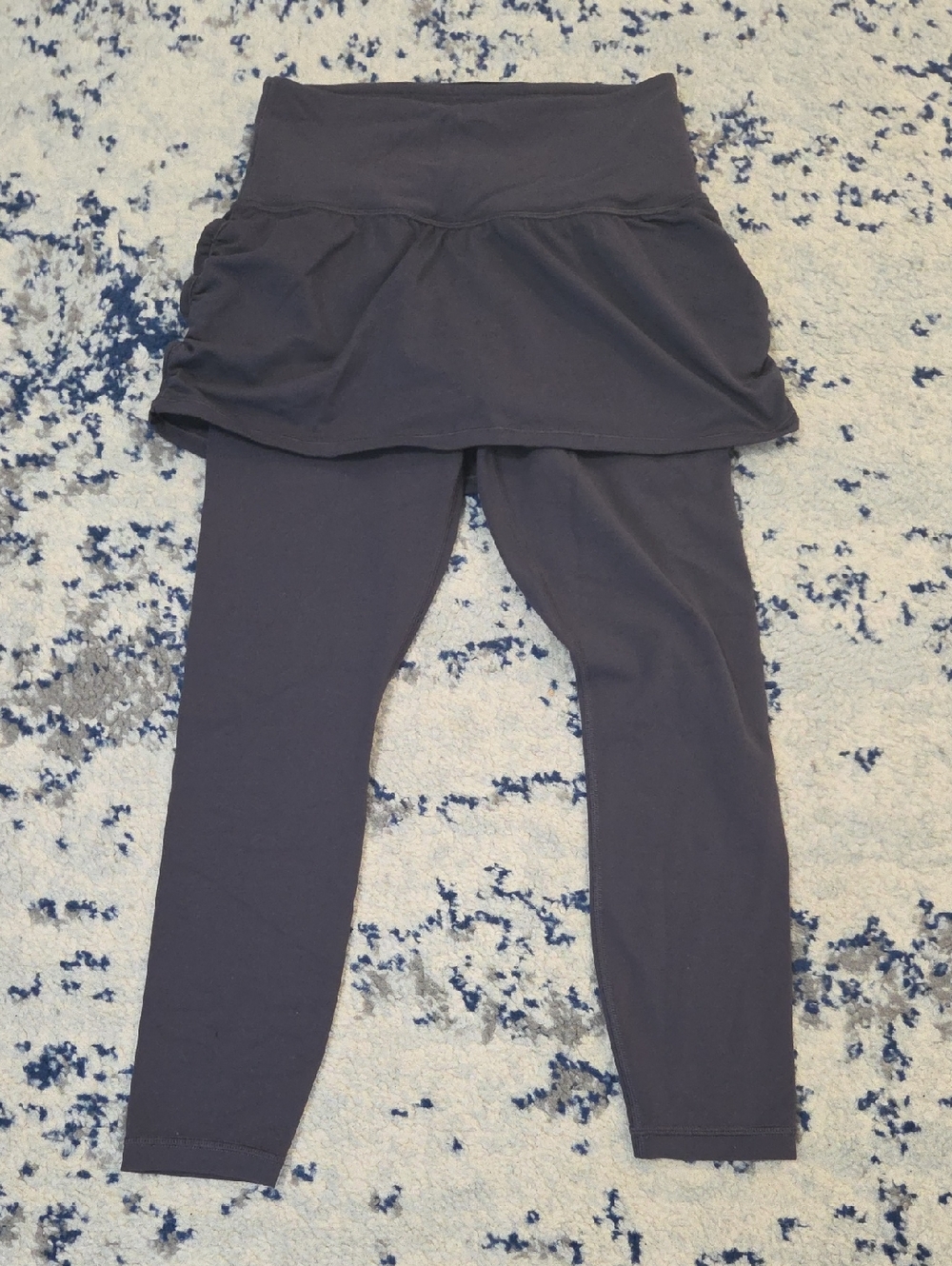 Athleta Dark Navy Girls' Skort-Leggings